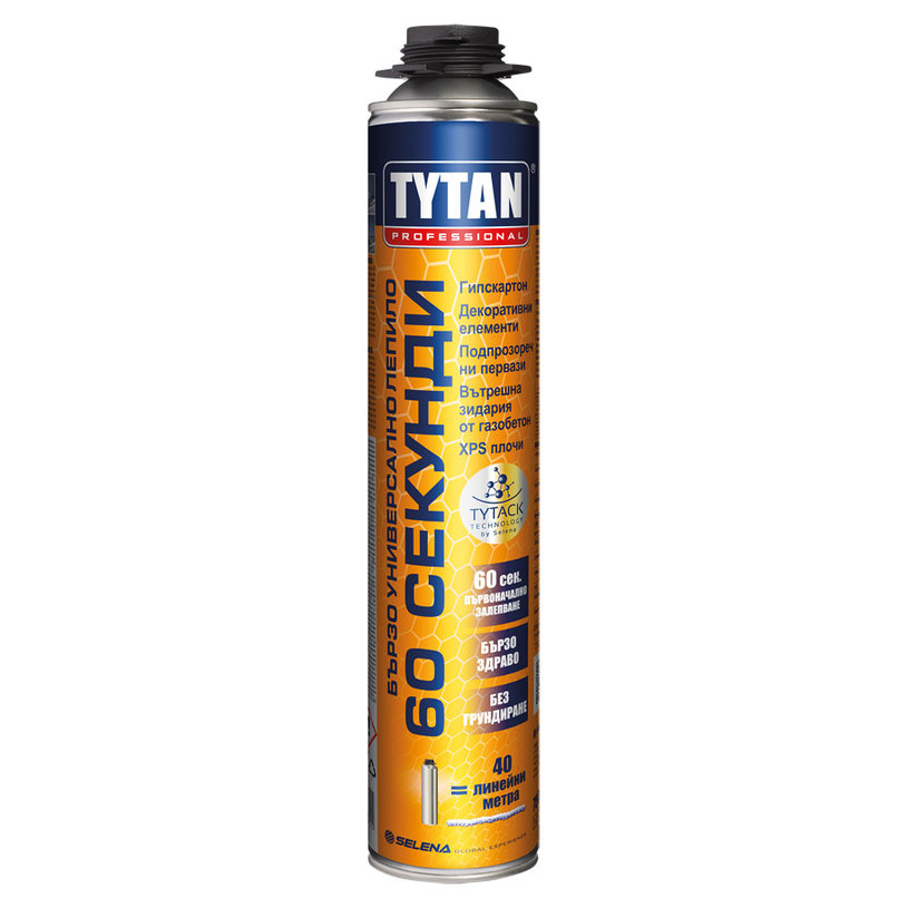 TYTAN PROFESSIONAL 60 СЕКУНДИ ПУ ле-ло ПИСТ.