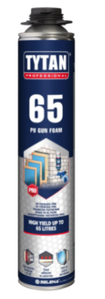 Tytan 65л О2 Зимна Пистолетна ПУ Пяна 870ml