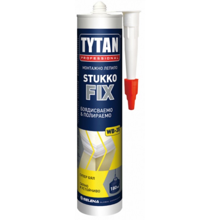 TYTAN PROFESSIONAL StukkoFix Монтажно лепило 290мл