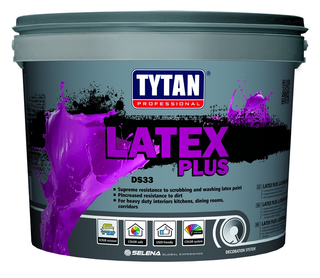 Tytan DS33 LATEX PLUS - акрилна интериорна боя 9л