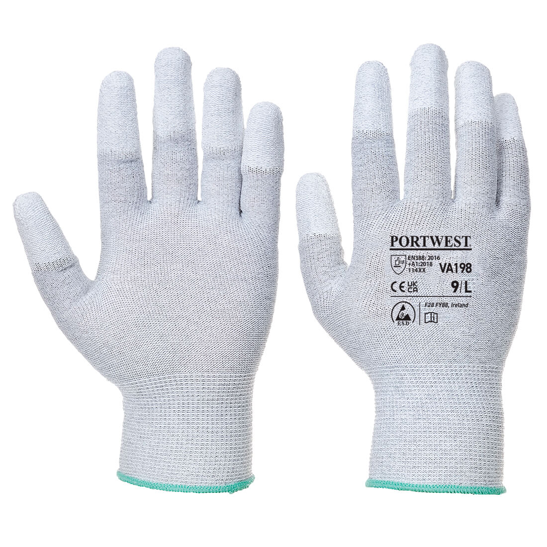 VA198 - Vending Antistatic PU Fingertip Ръкавици