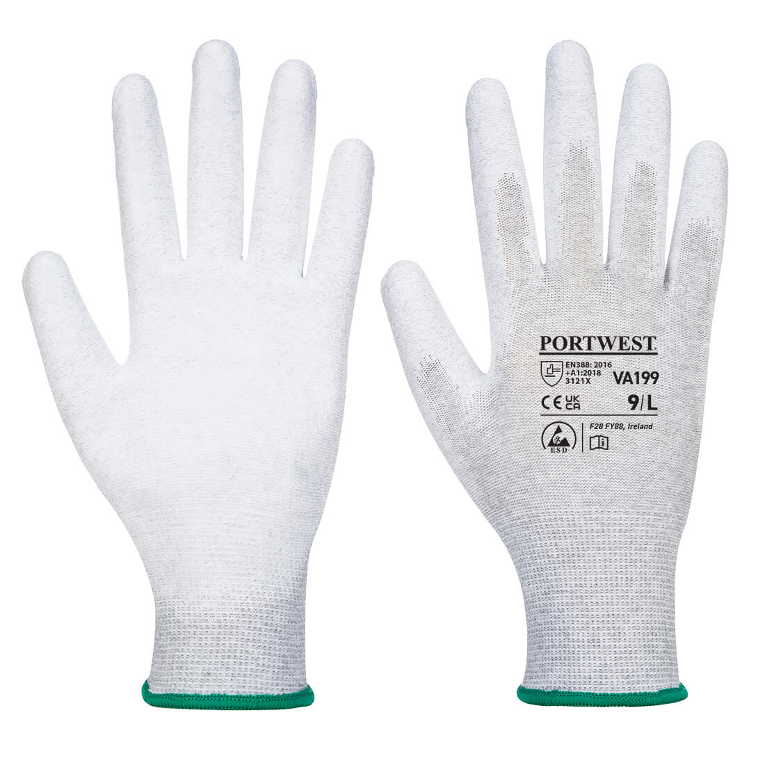 VA199 - Vending Antistatic PU Palm Ръкавици